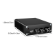 Two-channel amplifier Hi-Fi AUDIO 100Wx2 based on TPA3116D2 support Bluetooth USB and remote control Color Black