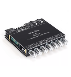 ZK-AM100 – 2.1 channel 2x50 plus 100 watt subwoofer output Class D Karaoke Audio Amplifier - Color Black