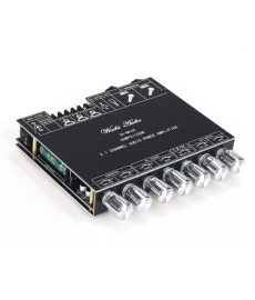 ZK-AM100 – 2.1 channel 2x50 plus 100 watt subwoofer output Class D Karaoke Audio Amplifier - Color Black