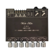 ZK-AM100 – 2.1 channel 2x50 plus 100 watt subwoofer output Class D Karaoke Audio Amplifier - Color Black