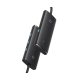 Хаб Разветвитель BASEUS с USB A на USB 3.0 Мульти Адаптер 4в1 плюс Type-C порт питания - удлинитель 100см - BS-OH013 HUB - Чёрный