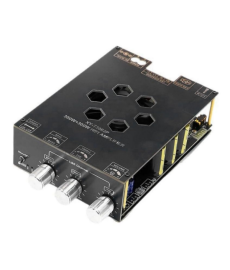 Підсилювач звуку двоканальний Sinilink XY-T3002P Hi-Fi 300Вт*2 на базі TPA3255 - підтримка Bluetooth AUX USB Колір Чорний