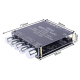 Усилитель звука 2.1 канал Sinilink XY-S100H 50Вт*2 плюс 100 Ватт выход на сабвуфер D-класс на базе TPA3116D2 - Цвет Чёрный