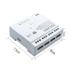 Умное 4CH/4х канальное Wi-Fi реле DC/AC 7-32В RF433 Tuya Smart - Цвет Белый