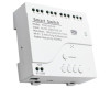 Умное 4CH/4х канальное Wi-Fi реле AC 85-250В RF433 Tuya Smart - Цвет Белый