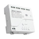 Умное 4CH/4х канальное Wi-Fi реле AC 85-250В RF433 Tuya Smart - Цвет Белый