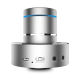 Портативна Віброколонка Adin - 26 Ват Bluetooth 4.0 Без Лого - Металік
