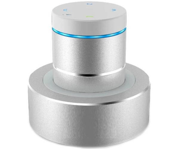 Портативна Віброколонка Adin - 26 Ват Bluetooth 4.0 Без Лого - Металік