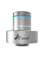 Портативна Віброколонка Adin - 26 Ватт Bluetooth 4.0 Металік