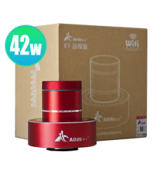 Портативна Віброколонка Adin X1-WiFi - 42 Ват Bluetooth 5.0 Червоний