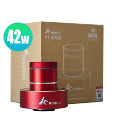 Портативная Виброколонка Adin X1-WiFi - 42 Ватт bluetooth 5.0 Красный