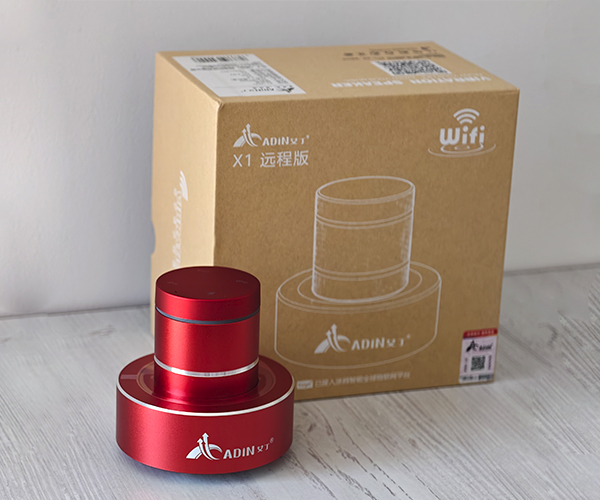 Портативна Віброколонка Adin X1-WiFi - 42 Ват Bluetooth 5.0 Червоний