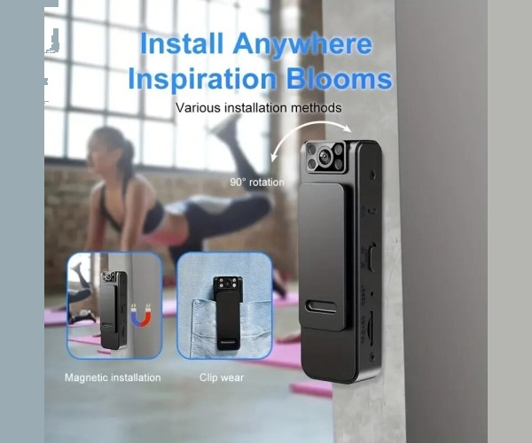 Body camera - chest WiFi mini video recorder