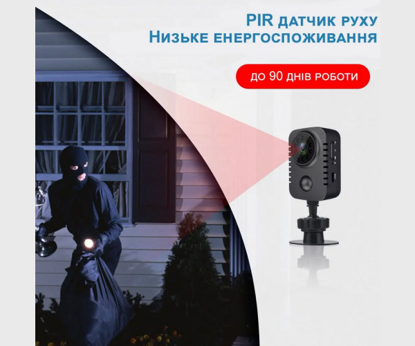 Міні-камера MD29 - відеореєстратор Nectronix Full HD 1080P 1200мАг