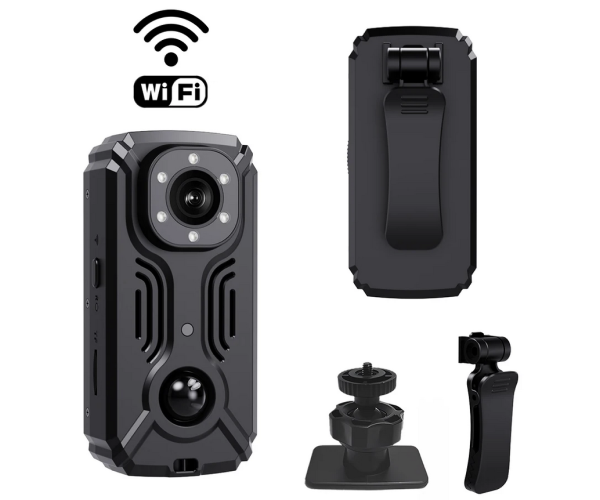 Body camera MD37 - mini WiFi video recorder Nectronix Full HD 1080P 2000mAh