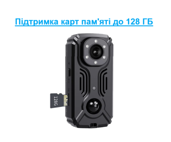 Body camera MD37 - mini WiFi video recorder Nectronix Full HD 1080P 2000mAh
