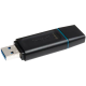 Флеш Пам'ять USB Kingston 64GB - DataTraveler Exodia USB 3.2 Gen1 Колір Чорний-Голубий