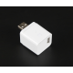 Розумний Wi-Fi-адаптер на 1 USB порт Tuya Smart 1CH Колір Білий