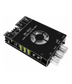 Two-channel sound amplifier ZK-1602T Hi-Fi 160Wx2 based on TDA7498E support Bluetooth AUX and USB Color Black