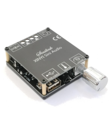 C50L – dual-channel 2x50 Watt Class D Audio Amplifier - support Bluetooth AUX and USB Color Black