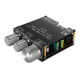 T50L – dual-channel 2x50 Watt Class D Audio Amplifier - support Bluetooth AUX and USB Color Black