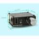 Y50L – dual-channel 2x50 Watt Class D Audio Amplifier - support remote control Bluetooth AUX and USB Color Black