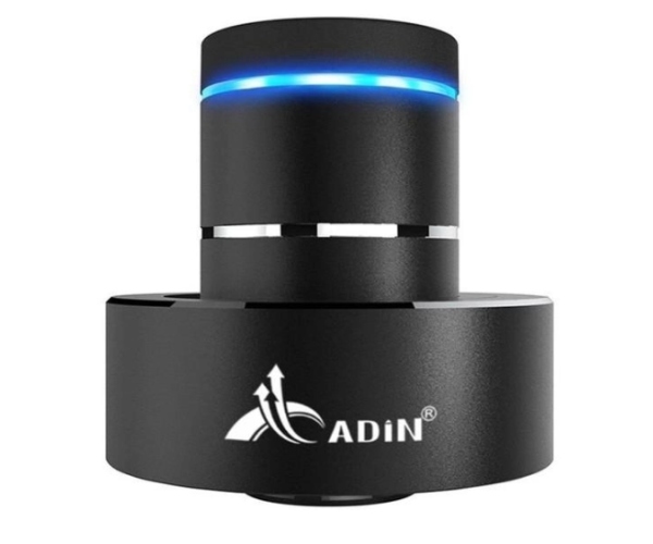 Portable Vibrating Speaker Adin - 26 Watt Bluetooth 4.0 Black Buy Online